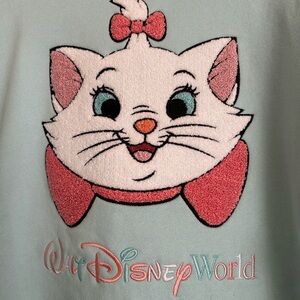 Disney World Marie Sweatshirt NEW!